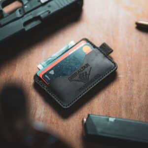 Front square wallet