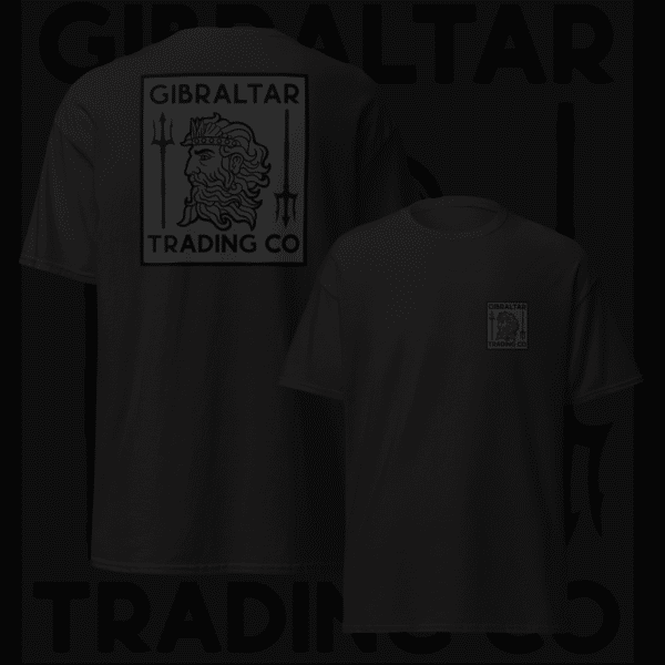 Sons of Poseidon Premium Heather Black T- Shirt