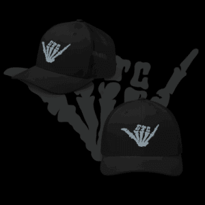 MK 1 Shaka Black Trucker Cap