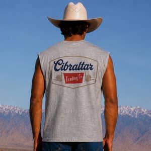 Banquet Premium Cut off Vest - Heather Grey - S