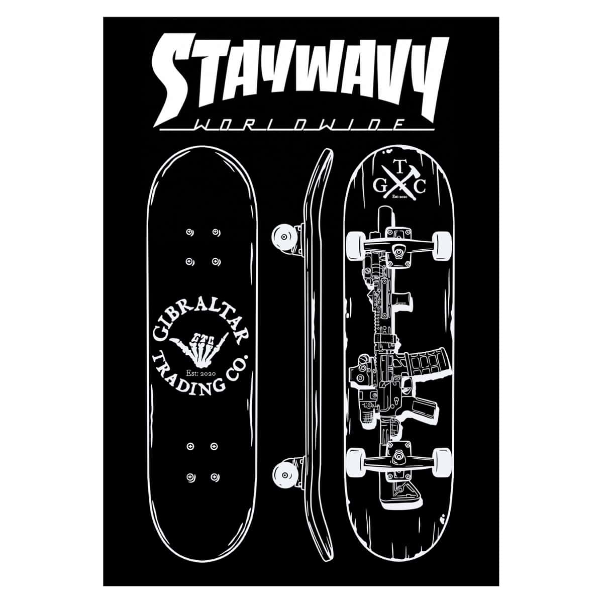 GOBC x GTC Art Print - Heaven is a Halfpipe